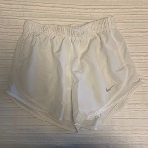 White Nike Shorts